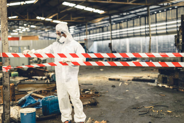 Professional Odor Removal technician working in Bakersfield, CA